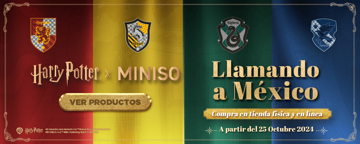 ¡Harry Potter llegó a Miniso!